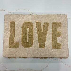 Beige LOVE Wall Art Valentine’s Day